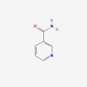 2D chemical structure of Stamin-B3-N (Niacinamide)