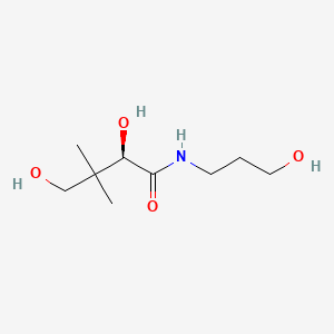 2D chemical structure of Stamin-B5 (D-Panthenol)