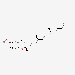 2D chemical structure of Stamin-E Delta (D-Delta-Tocopherol)
