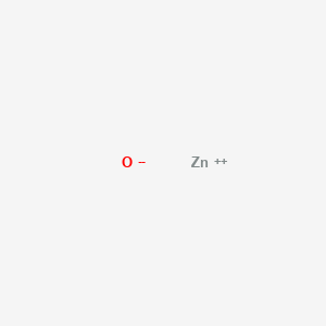 2D chemical structure of Sunbest-ZnO (Zinc Oxide)
