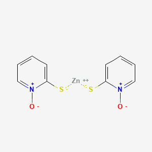 2D chemical structure of Vin-ZPT-50 (Zinc Pyrithione 50%)