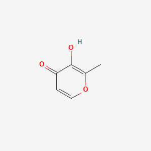 2D chemical structure of VinArom Candy Madness (Maltol)