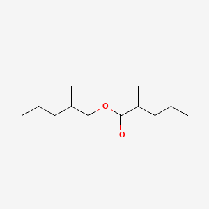 2D chemical structure of VinArom Perfect Pear (Methylpentyl Methylvalerate)