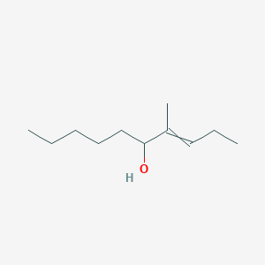 2D chemical structure of VinArom Rolling Gardens (Methyl Decenol)