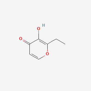 2D chemical structure of VinArom Sugar Crash (Ethyl Maltol)