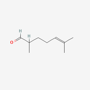 2D chemical structure of VinArom Tropicool (Dimethylpentenal)