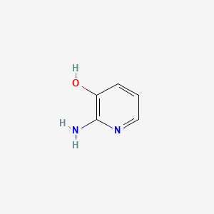 2D chemical structure of VINCOL 2A3HP HD (2-amino-3-hydroxypyridine)