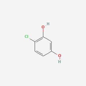 2D chemical structure of VINCOL 4CLR HD (4-chlororesorcinol)