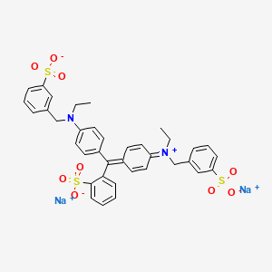 2D chemical structure of VINCOL Blue Brilliance CF (FD&C Blue 1)