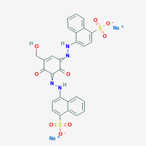 2D chemical structure of VINCOL Caffé Mocha CC (Chocolate Brown HT)