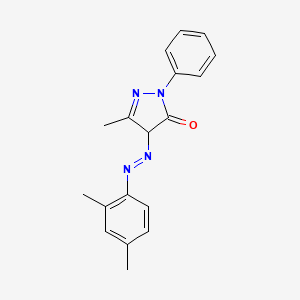 2D chemical structure of VINCOL Chartreuse CC (CI 12740)