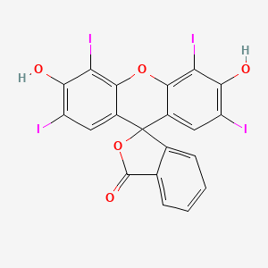 2D chemical structure of VINCOL Cherry Kiss CF (FD&C Red 3)