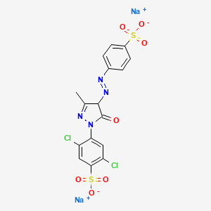 2D chemical structure of VINCOL Dandelion CA (CI 18965)