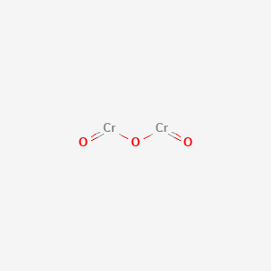 2D chemical structure of VINCOL Emerald Chrome CP (Chromium Oxide Green)