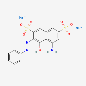 2D chemical structure of VINCOL Fuchsia Red CL (D&C Red 33 Aluminium Lake)