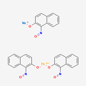 2D chemical structure of VINCOL Lush Moss CP (CI 10020)