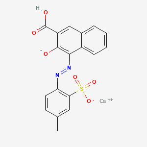 2D chemical structure of VINCOL Magenta Rouge CC (D&C Red 7)
