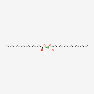 2D chemical structure of VINCOL MyMag CP (Magnesium Myristate)