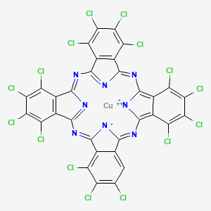 2D chemical structure of VINCOL Rainforest CP (CI74260)