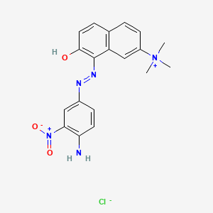 2D chemical structure of VINCOL Rich Brunette HC (Basic Brown 17)
