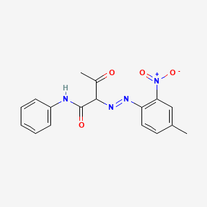 2D chemical structure of VINCOL Rich Butter CP (Pigment Yellow 1)