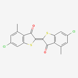 2D chemical structure of VINCOL Sangria Red CC (D&C Red 30)