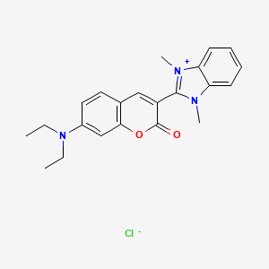 2D chemical structure of VINCOL Sunny Tuscany HC (Basic Yellow 40)