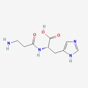 2D chemical structure of VinPep-CAR (Carnosine)