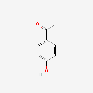 2D chemical structure of VinShield-HAP (Hydroxyacetophenone)