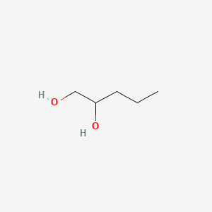 2D chemical structure of VinShield-PnG (Pentylene Glycol)