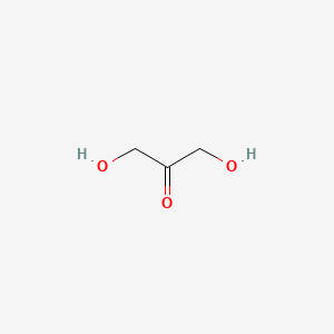2D chemical structure of VinTan-DHA (Dihydroxyacetone)
